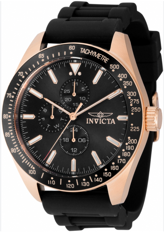 RELOJ INVICTA AVIATOR MEN'S- 45mm, Black