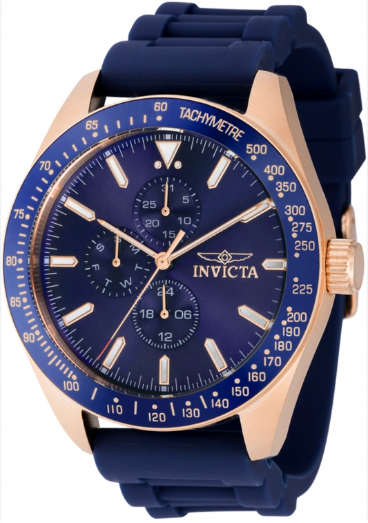 RELOJ INVICTA AVIATOR MEN'S- 45mm, Blue