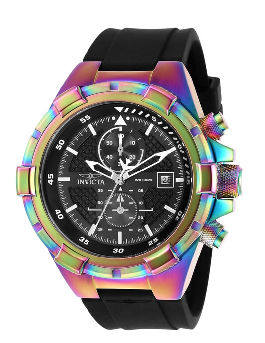 RELOJ INVICTA AVIATOR TORNASOL Y NEGRO 50.5mm